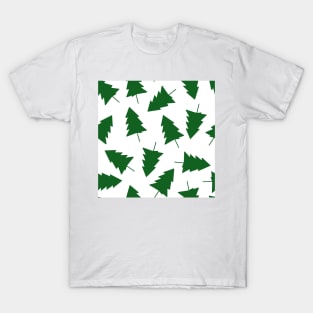 Christmas Tree Pattern T-Shirt